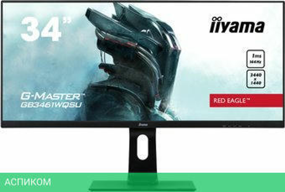 Игровой монитор Iiyama G-Master Red Eagle GB3461WQSU-B1