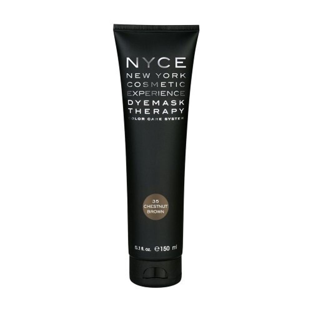 NYCE Маска тонирующая Dyemask Therapy 150 мл Цвет: Chestnut Brown