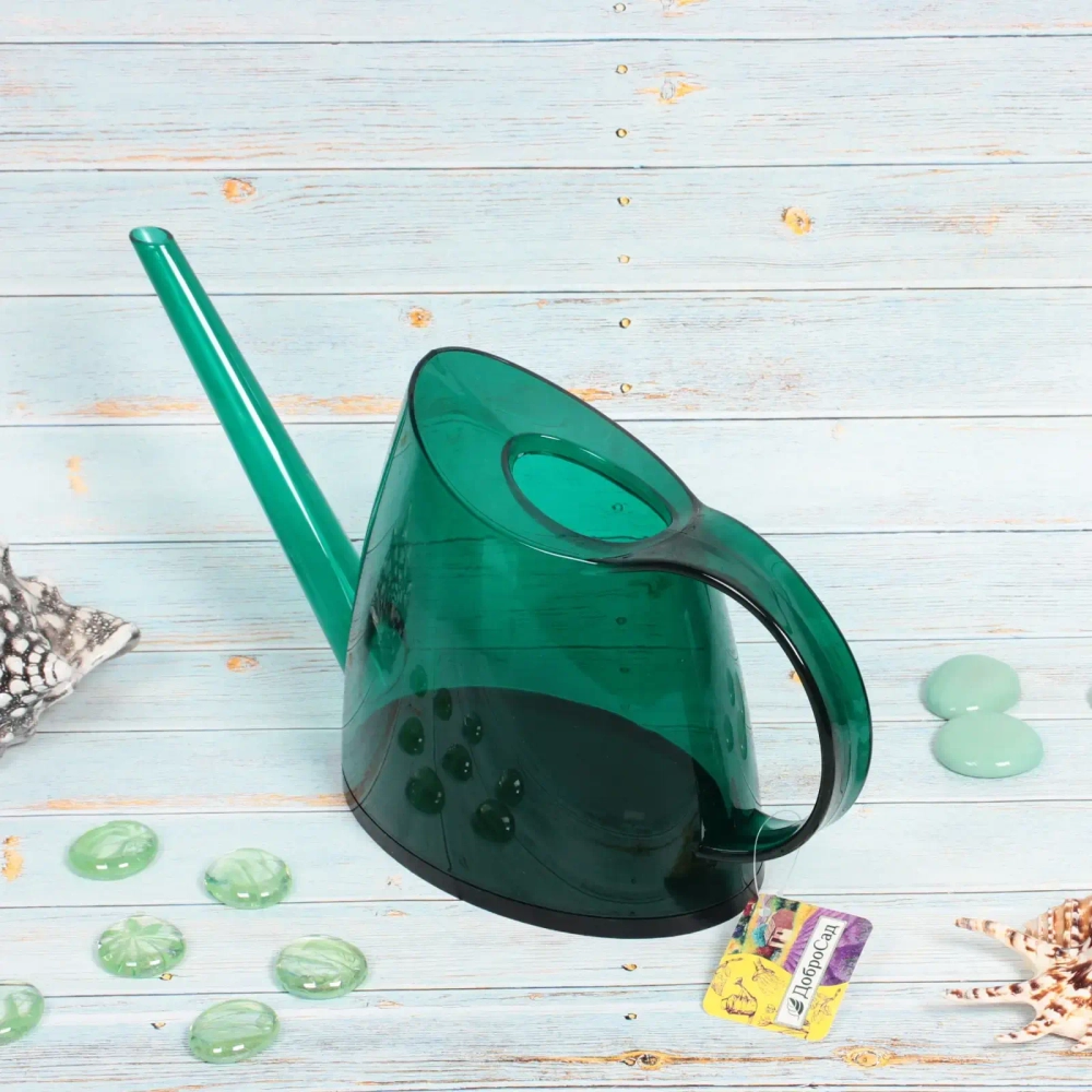 Лейка для растений 1,2л «Fantasy» green ДоброСад