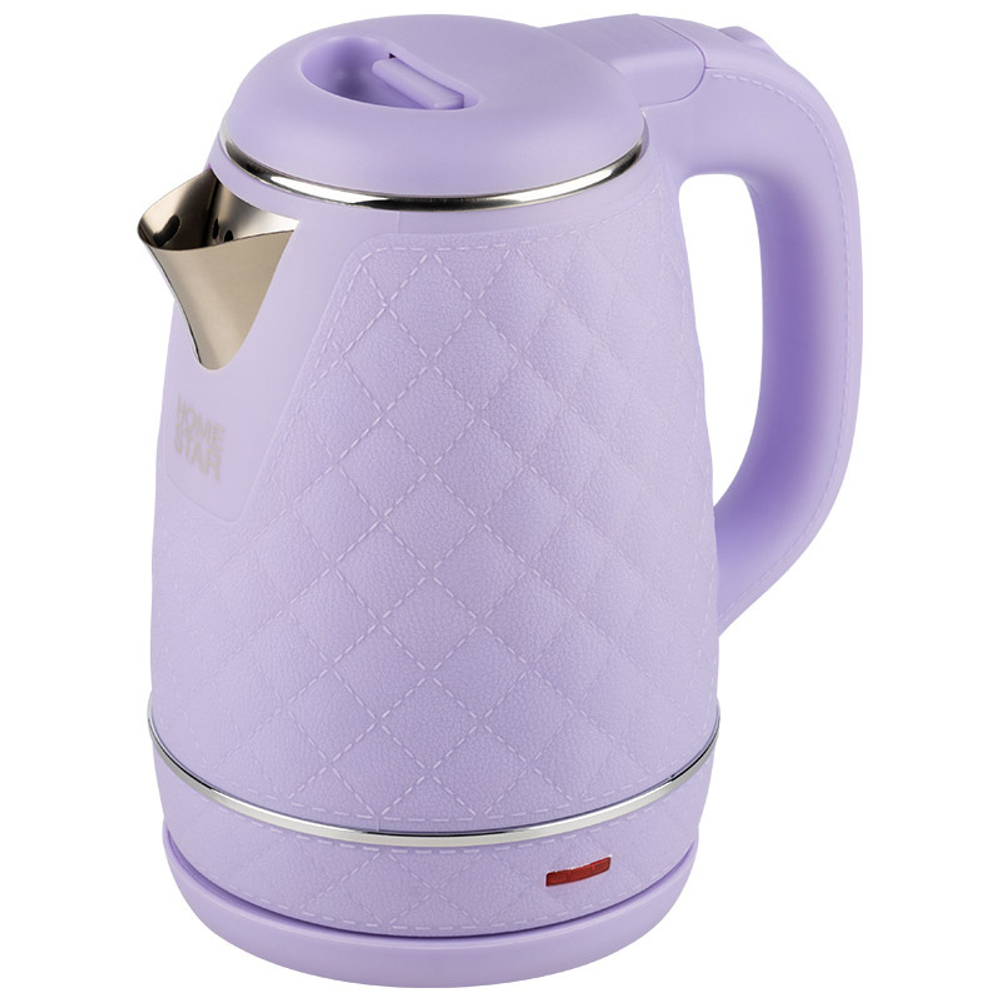 Чайник Homestar HS-1007 (1,7 л), лиловый, двойной корпус. 107006-SK