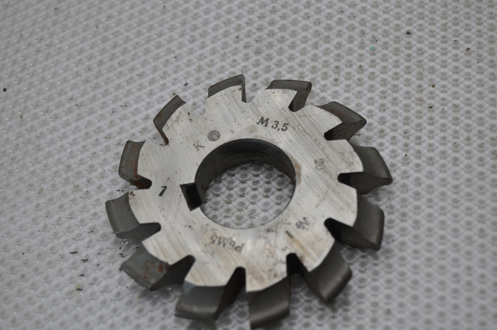 Фреза модульная М3,5 №1 (Р6М5) z=12