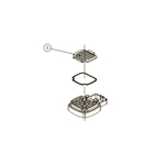 Запчасть №1 для Hybest GSR40A. Крышка фильтра