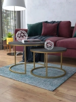 Комплект журнальных столов Акцент - ЗЗЧ - МДФ в ПВХ