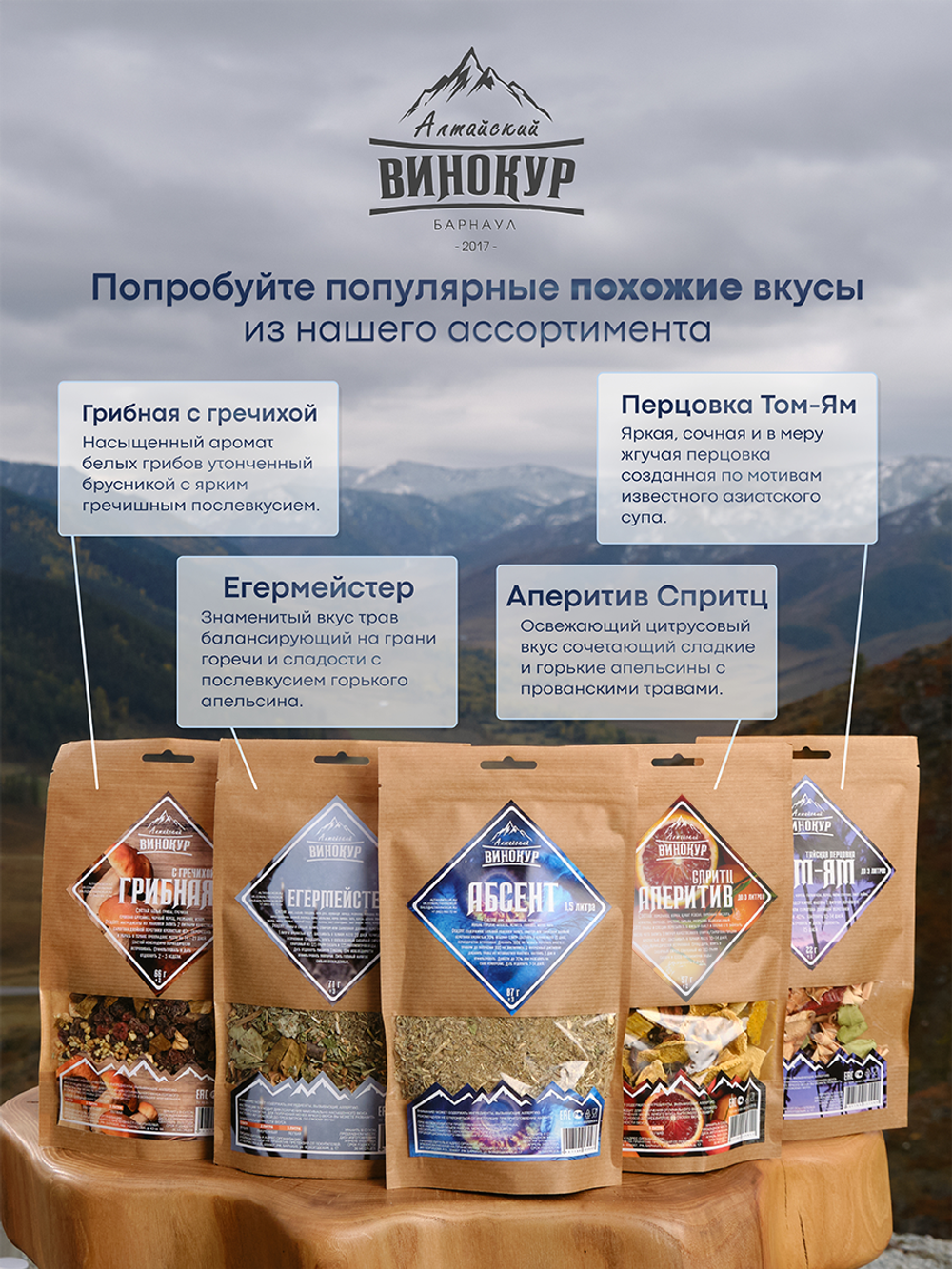 "Абсент", набор ингредиентов для настойки