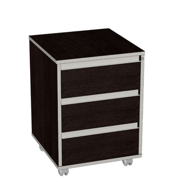 Тумба выкатная с замком V-3.0ц/з 425×450×600