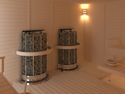 SAWO Электрическая печь TOWER TH12-240NS-WL, пристенная, выносной пульт (пульт и блок мощности докупаются отдельно)