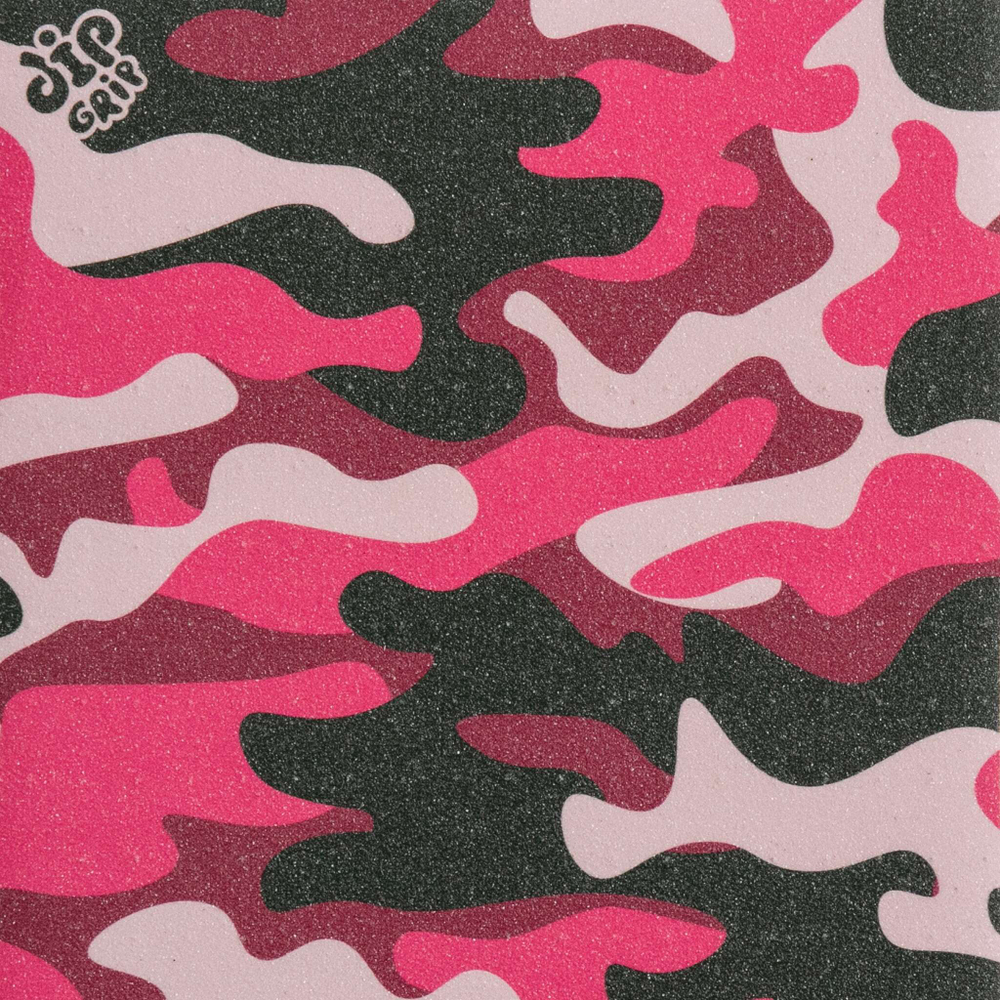 Шкурка для скейтборда Dip Grip CAMO: PINK/BLACK