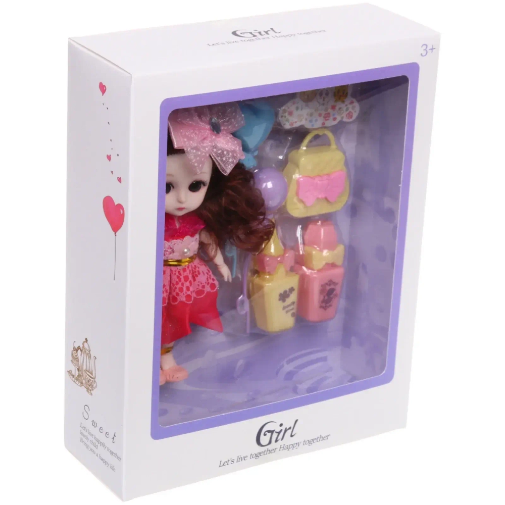 Кукла «Мика» с аксессуарами, 24*19*17 см, в ассортименте