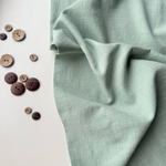 Хлопок "под Лён" Мятный