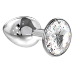 Анальная пробка Lola Games Sparkle XL с кристаллом, 11 см