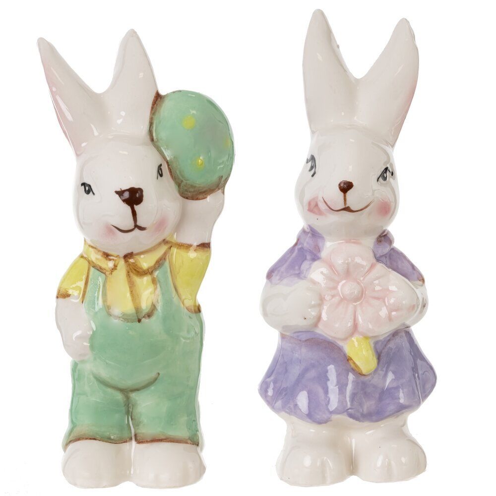 GAEM Фигурка декоративная "Заяц", L3,5 W3,5 H10,5 см, 2в.