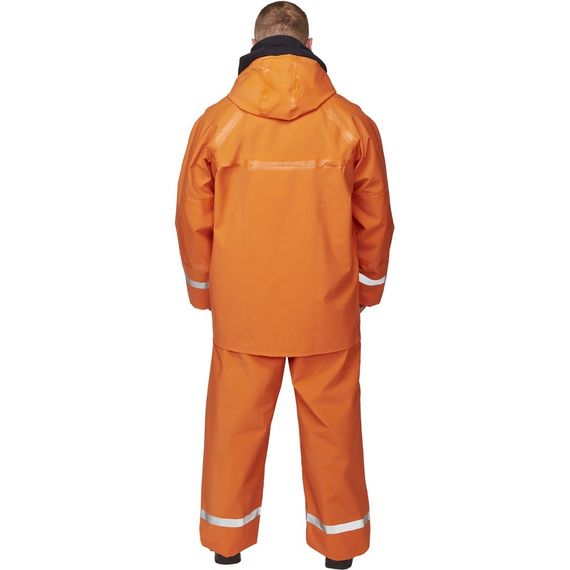 Костюм влагозащитный Fishermans полиэфир с ПВХ покрытием оранжевый с СОП