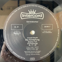 Винтажная виниловая пластинка LP Joseph Haydn Гайдн, Die Schopfung (The Creation) Сотворение Мира Оратория (Германия 1976)