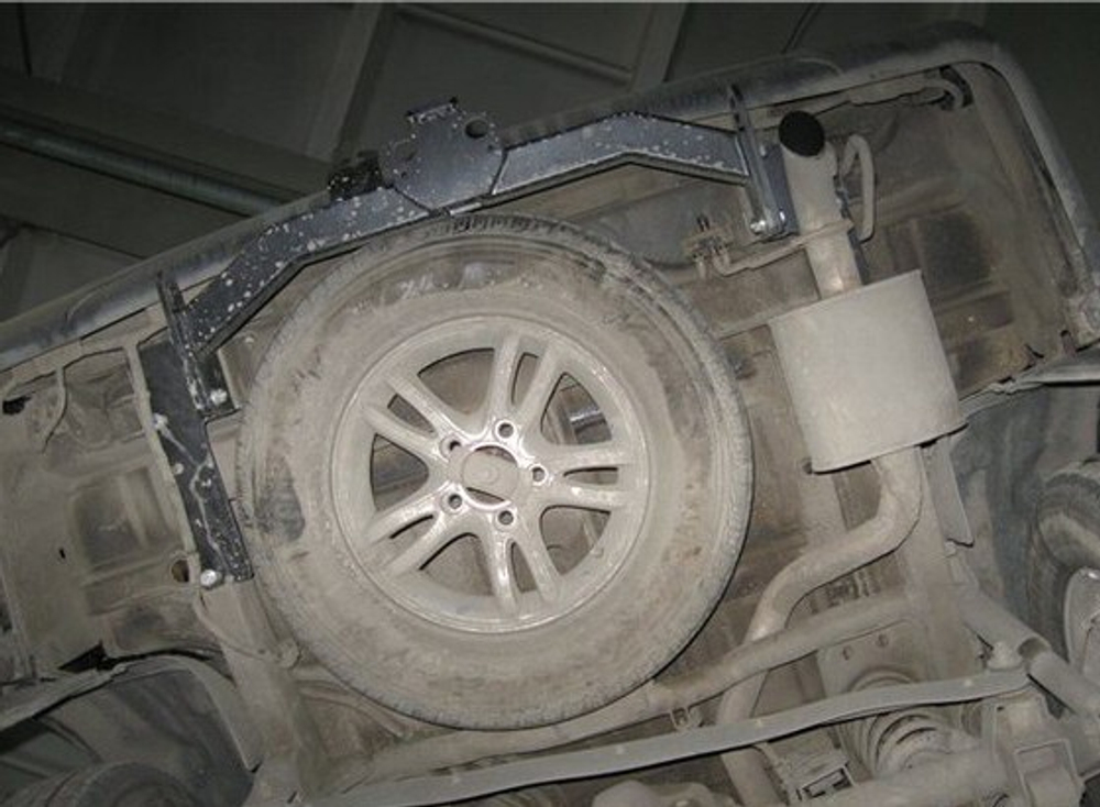 Фаркоп под квадрат для SsangYong Actyon Sports, с 2006 г., Бизон.FA 0597-E