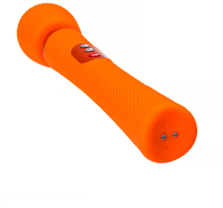 Мощнейший мибромассажер FF VIM VIBRATING WAND, оранжевый.