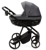 Детская коляска Adamex Quantum 3 в 1 Q-TK57 TIP (Т.СЕРЫЙ)