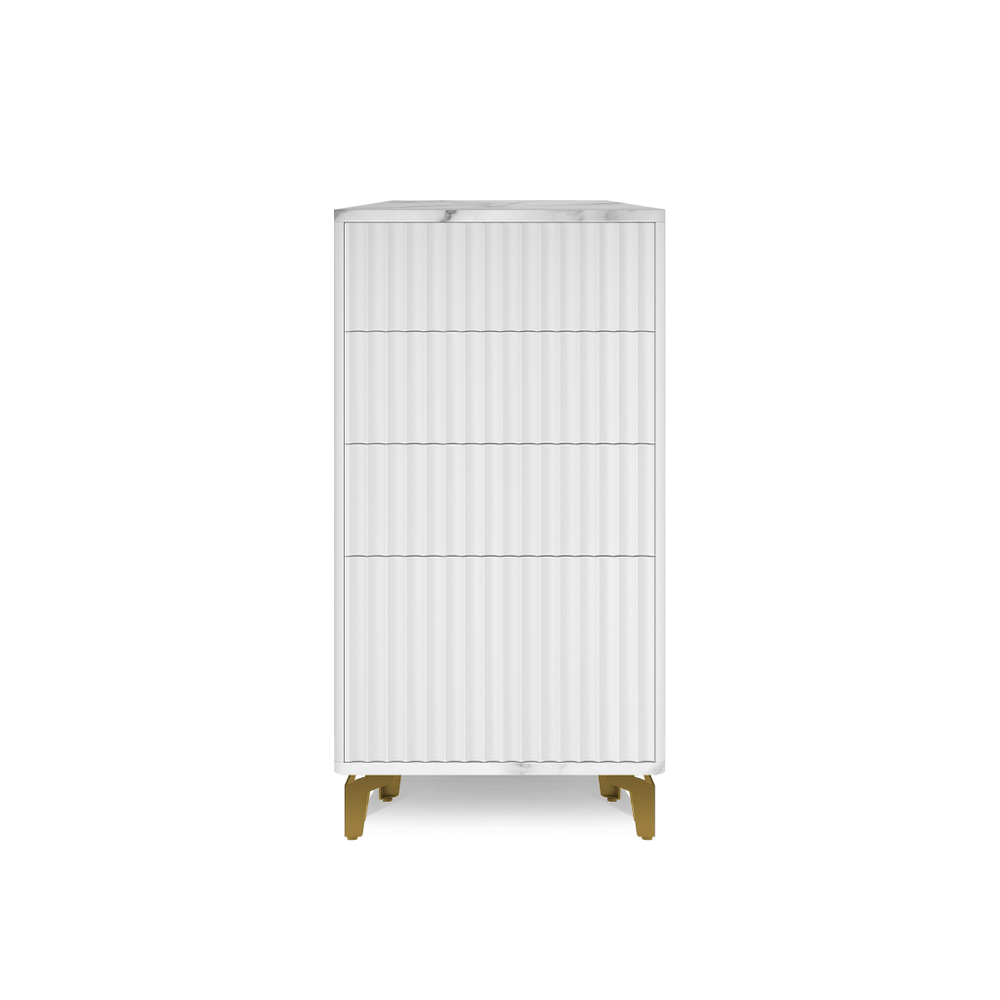 Комод ROYAL 5073 эко (Мрамор Каррара-Золото)