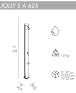 Душ уличный Arkema Jolly S A 625