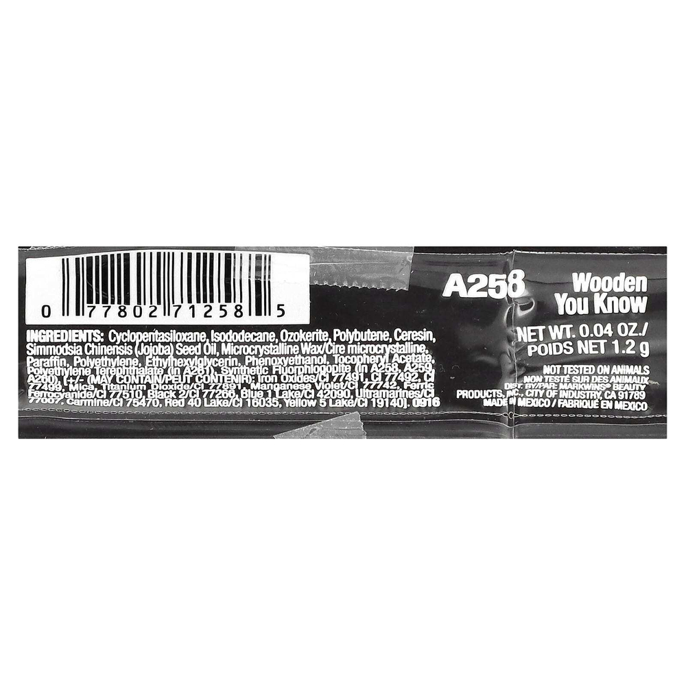 wet n wild, On Edge Стойкий карандаш для глаз, A258, древесный лак, 1,2 г (0,04 унции)