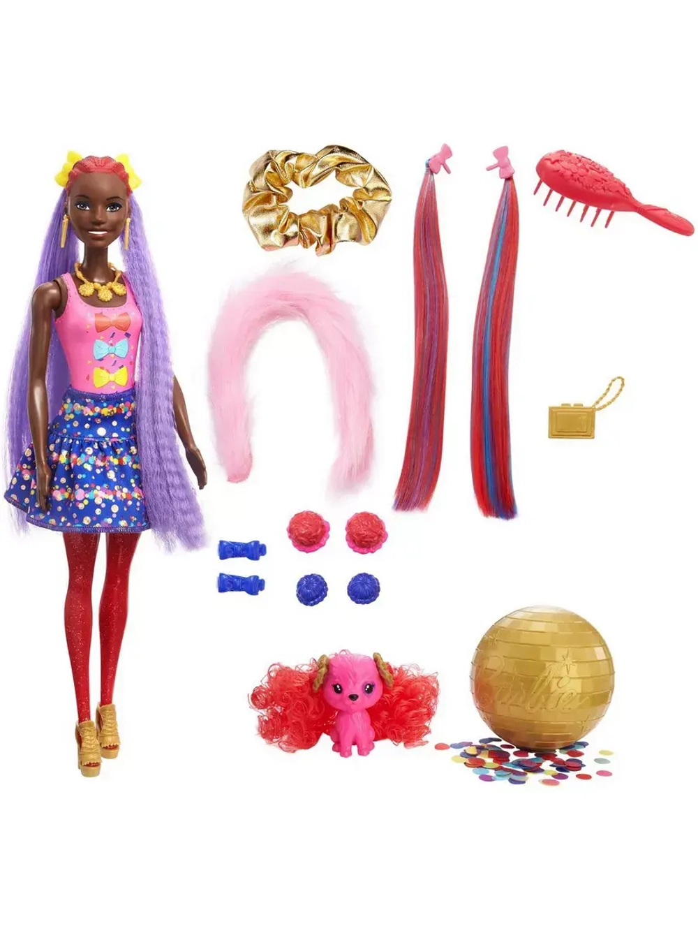 Barbie color reveal glitter series sale