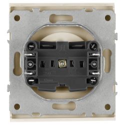 Розетка ЭРА Arktik 16-2106-04 без заземления 2P 16А-250В шампань | Эра Arktik