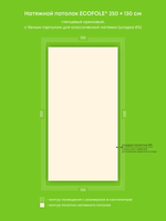 Натяжные потолки 5.5 м2, 3.3 м2