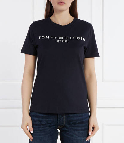 Футболка REG CORP LOGO C-NK SS Tommy Hilfiger - темно-синий(WW0WW40276)