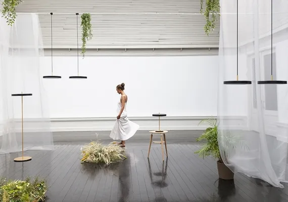 Настольный светильник Umage Asteria Table Ø31х41,5 см, черный