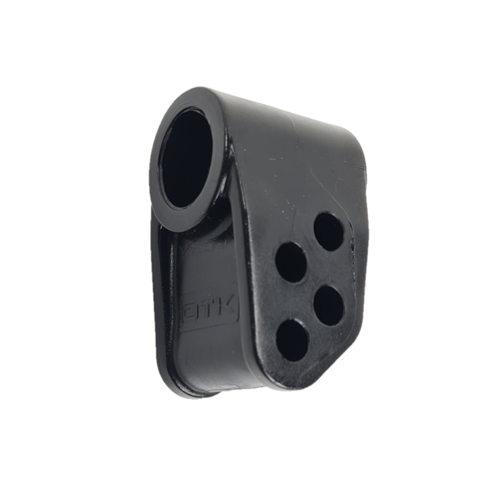 Опора рулевой колонки,  4 отверстия, черная