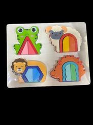 Taxta oyuncaq heyvanlar