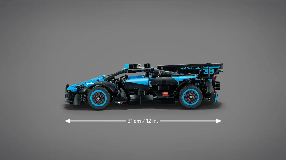 Конструктор LEGO Technic 42162 Bugatti Bolide Agile синего цвета
