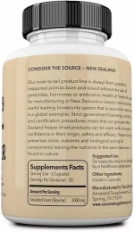 Ancestral Supplements - Grass fed Beef Liver 180 capsules 500mg