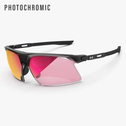 Спортивные очки Scicon Aerobeam Titanium Sunglasses Black Matt Photochromic Sunburst