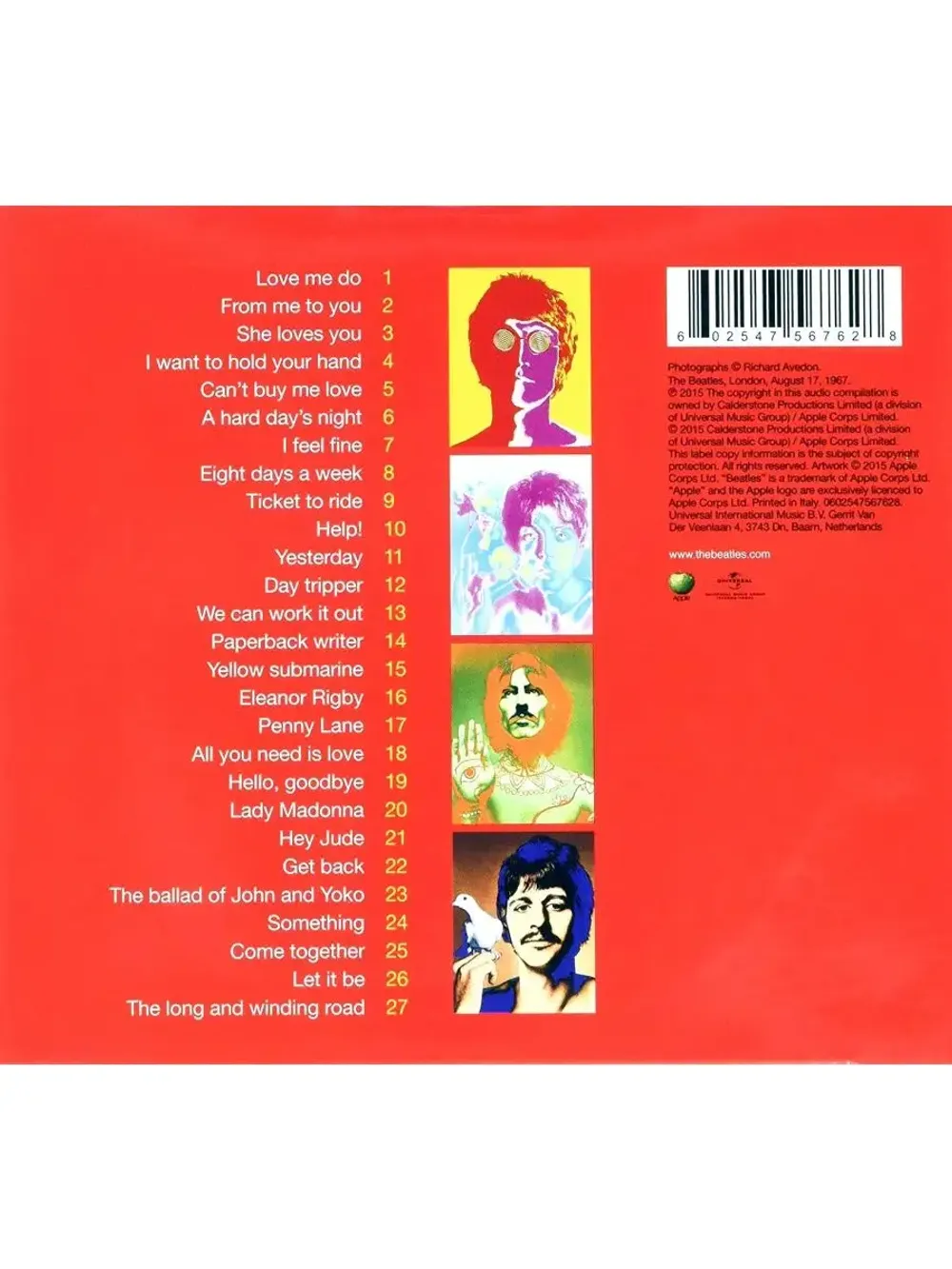 The Beatles. 1 (CD) Битлз