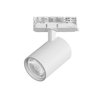 Светильник для трековой системы Quattro LED 15G с адаптером 24W 3000K A5236QT15G белый Alta Base Lightstar