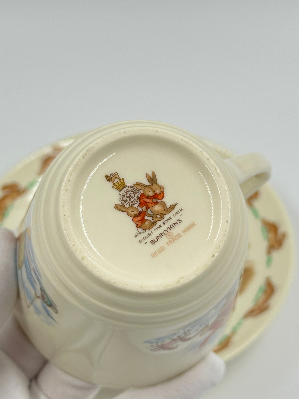 Чайная пара Royal Doulton, Bunnykins