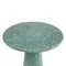 Журнальный столик Bayn, Ø45х55 см, зеленое терраццо