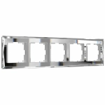 Рамка на 5 постов Diamant (зеркальный) W0051220