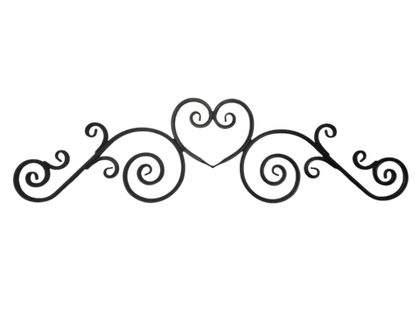 Кованый элемент "Навершие 2L", 1490х400 мм