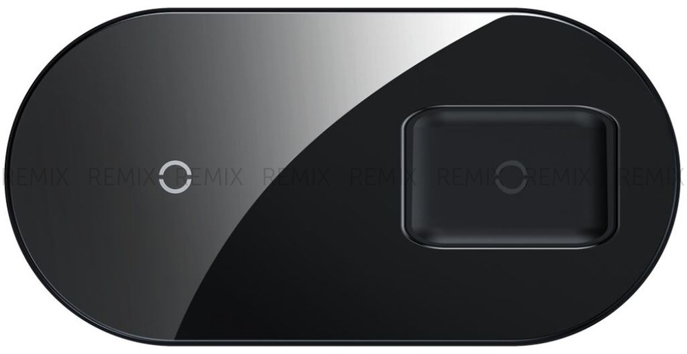 Беспроводное зарядное устройство Baseus Simple 2in1 Wireless Charger Pro Edition (WXJK-CA02)