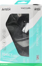 Мышь A4Tech Fstyler FG45CS Air 2 Stone Grey