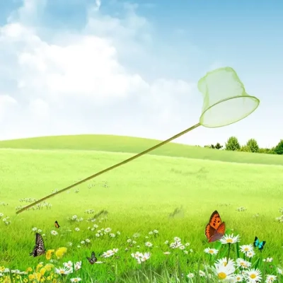 Сачок для бабочек «Яркое лето» 150 см d-29 см