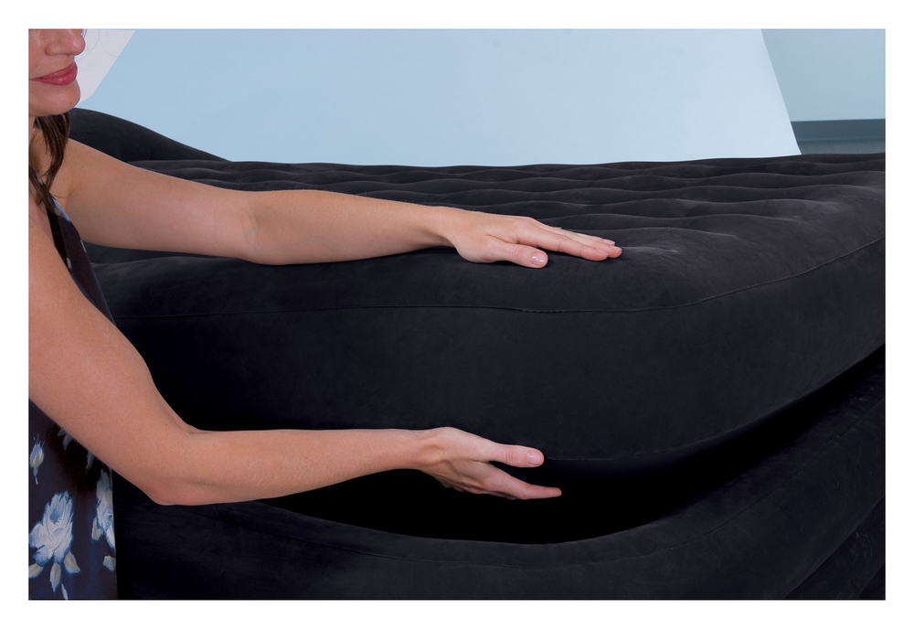 Надувная кровать Intex Queen Rising Comfort, 180x241x56см.