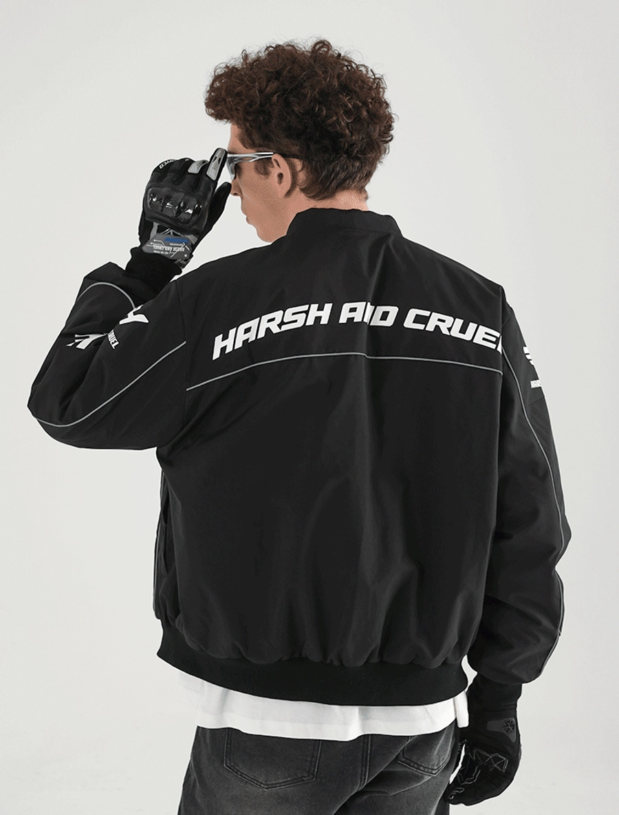 Куртка HARSHandCRUEL "Racing" Nylon Jacket