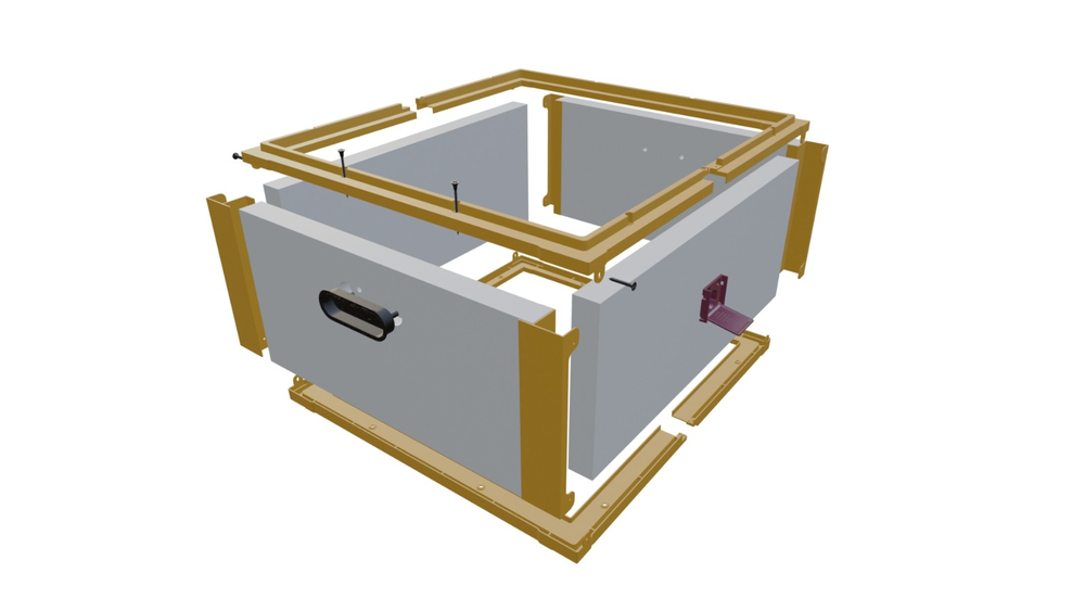 Корпус Магазин для 10 рамочного улья сборный