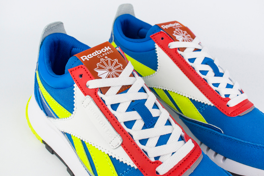 Кроссовки Reebok Classic Leather Legacy Blue / Yellow