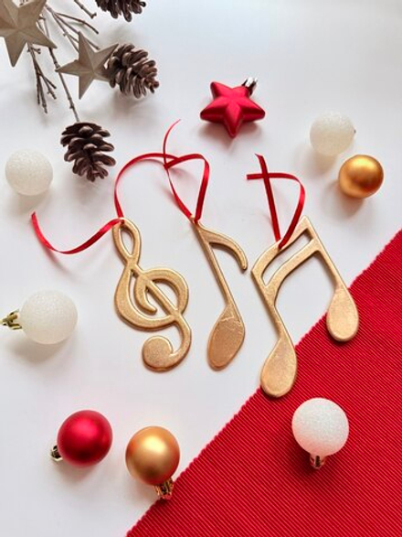 Набор елочных украшений "Музыкальная елка"