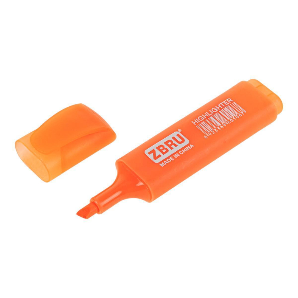 Текстовыделитель скошенный 1-5мм, неон, 6 цветов в ассортименте