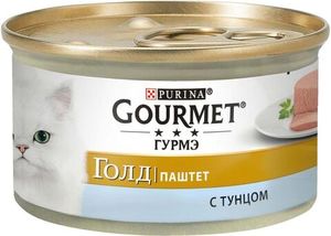 КОРМ GOURMET GOLD ТУНЕЦ 85ГР