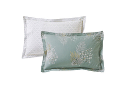 Постельное белье 2 спальное евро Blanc des Vosges Mimosas Sauge